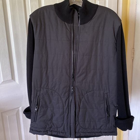 Banana Republic Men’s quilted combo jacket size L - Picture 2 of 15